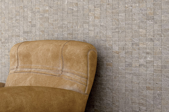 Stoneline | Grey Muretto 3D | Ceramic tiles | Marca Corona