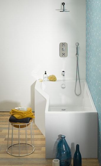 Spirit | Rim mounted 3-hole basin mixer | Grifería para lavabos | THG Paris