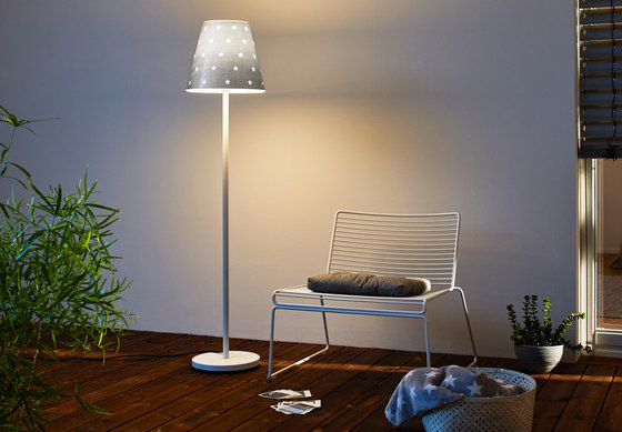 Swap | with blue line shade | Outdoor free-standing lights | Moree