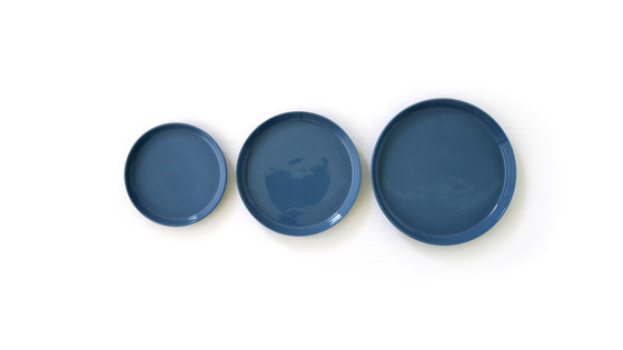 Stoneware | Plate | 260 | blue | Dinnerware | Moheim