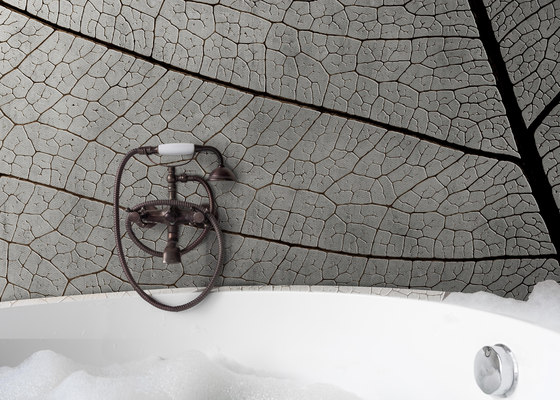 concrete | dry leaf | Wall art / Murals | N.O.W. Edizioni