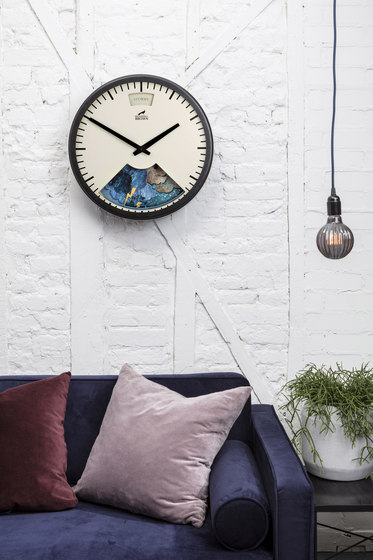 Weather Clock, Cloudy Grey Frame | Relojes | Bramwell Brown Clocks