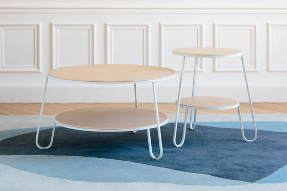 Side table Anatole, full grey blue | Side tables | Hartô