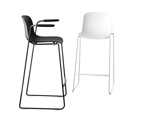Troy | Sledge Stool with arms | Bar stools | Magis