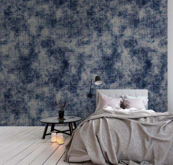 Walls By Patel | Wallpaper Indigo Canvas 1 | Wall coverings / wallpapers | Architects Paper