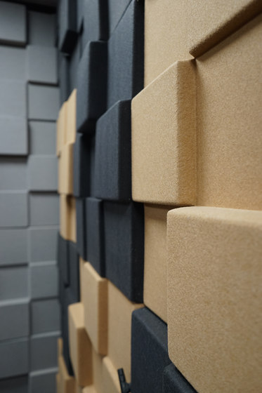 Cubism | Sound absorbing wall systems | Soundtect