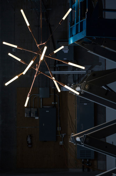 Dawn 6 | Suspended lights | Matthew McCormick Studio
