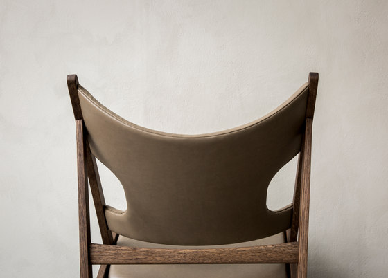 Knitting Lounge Chair, Sheepskin, Natural Oak | Natur | Armchairs | Audo Copenhagen