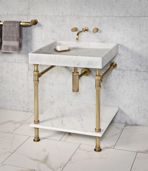 Ventus Bath Console With Storage | Lavabos | Stone Forest