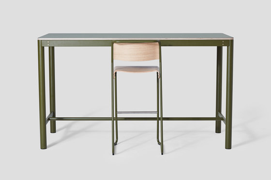 Metal Dowel Table Dining Height | Dining tables | VG&P