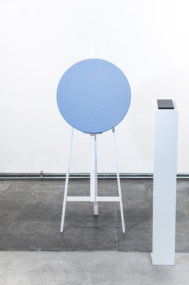 Wall absorber 50/65 round uni, frameless | Sound absorbing objects | AOS