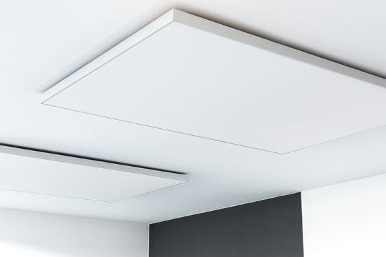 Ceiling absorber 40 for direct mounting | Paneles de techo fonoabsorbentes | AOS