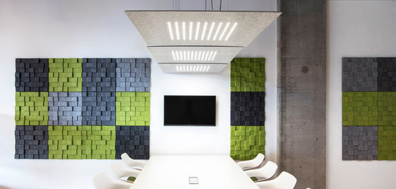Quadrum | Sound absorbing wall systems | CABS DESIGN