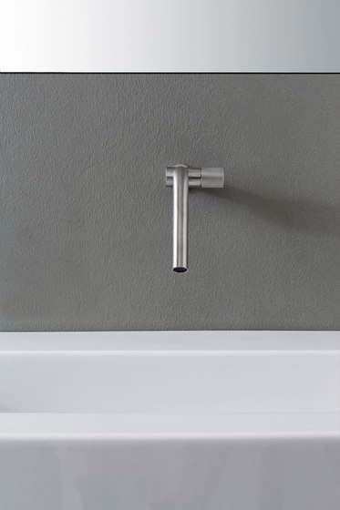 Sense 22 mm shower flush-mounted with thermostat and 2-way diverter, angular | Robinetterie de douche | CONTI+