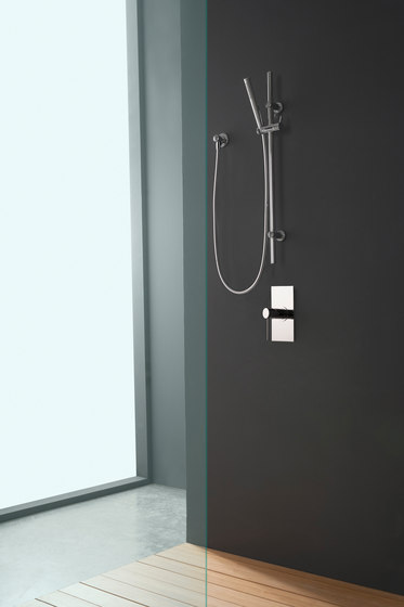Pur concealed shower tap, chrome | Robinetterie de douche | CONTI+