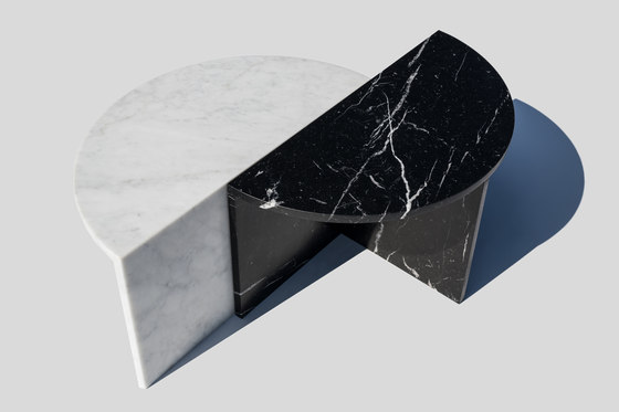 Fifty Oval - marble - Nero Marquina | Tavolini bassi | NEO/CRAFT