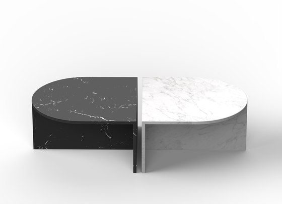 Fifty Oval - glass - black | Tavolini bassi | NEO/CRAFT
