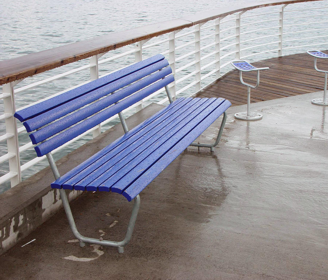 Landi Bench With Backrest Architonic