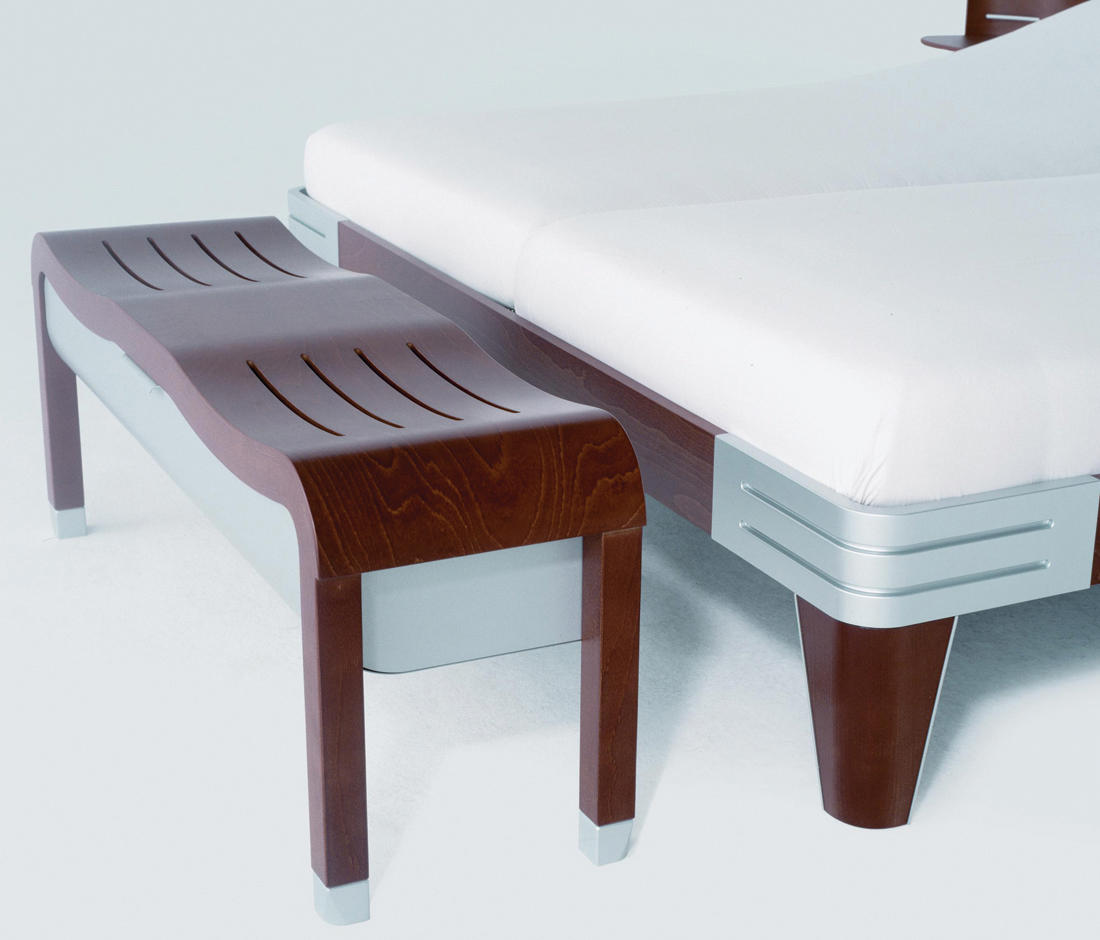 NEXT FOOTSTOOL Upholstered benches from Royal Auping Scandinavia