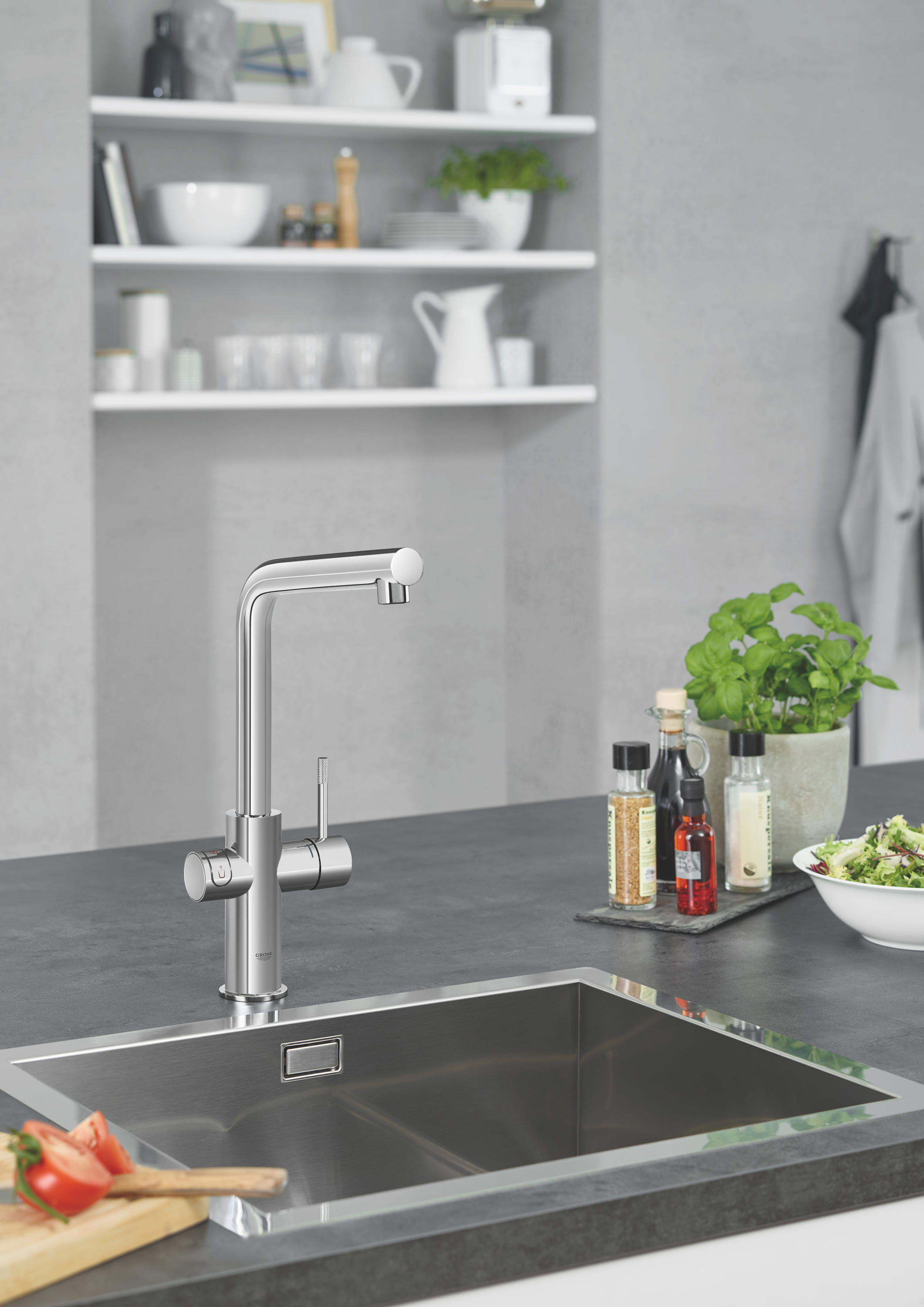 Red Duo Faucet and size boiler | Architonic