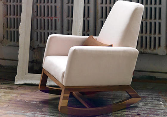 Joya Nursery Rocking Chair  Nursery Furniture by Monte Design