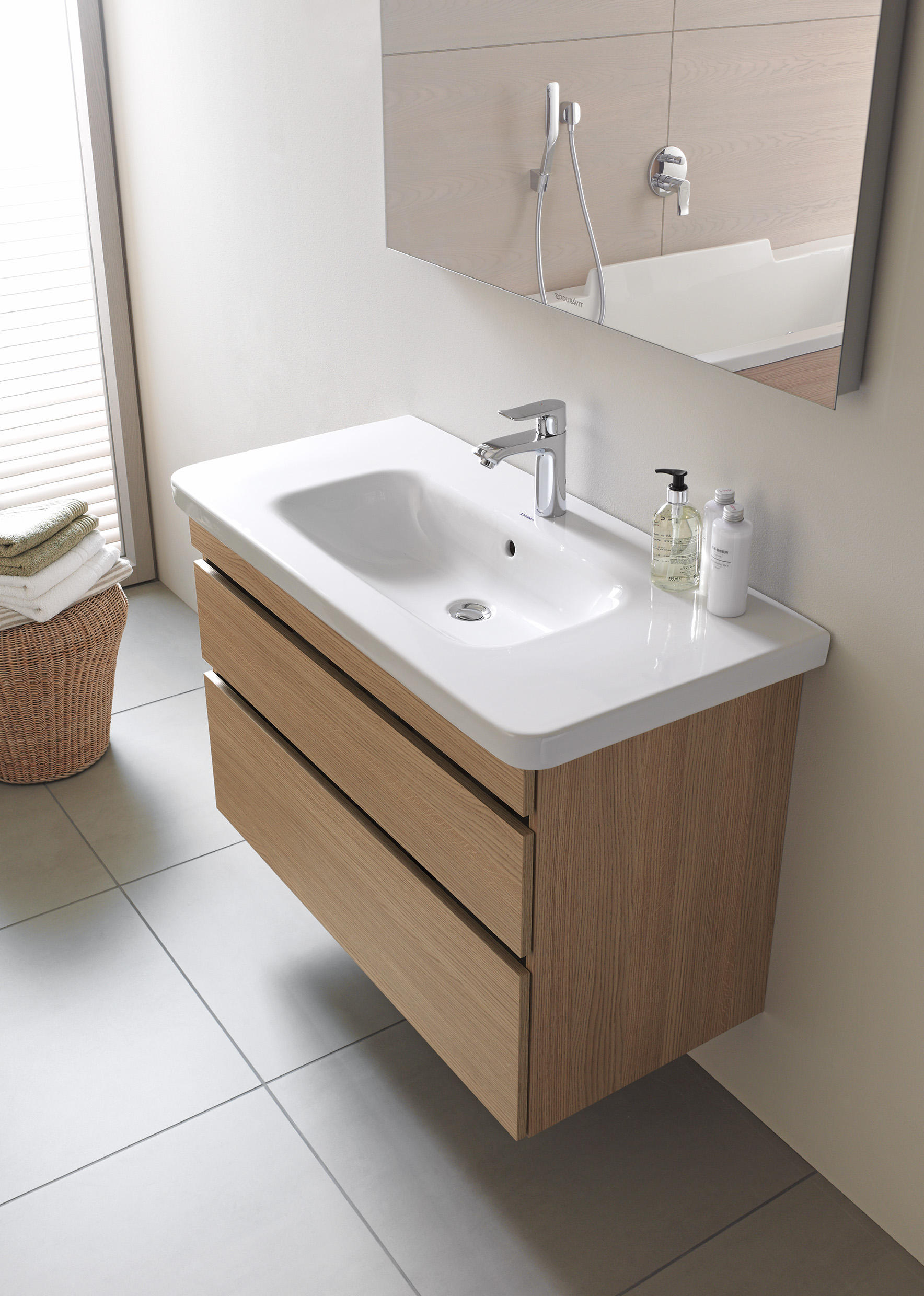 Mobile bagno sospeso duravit : mobile bagno legno bianco. mobile ...