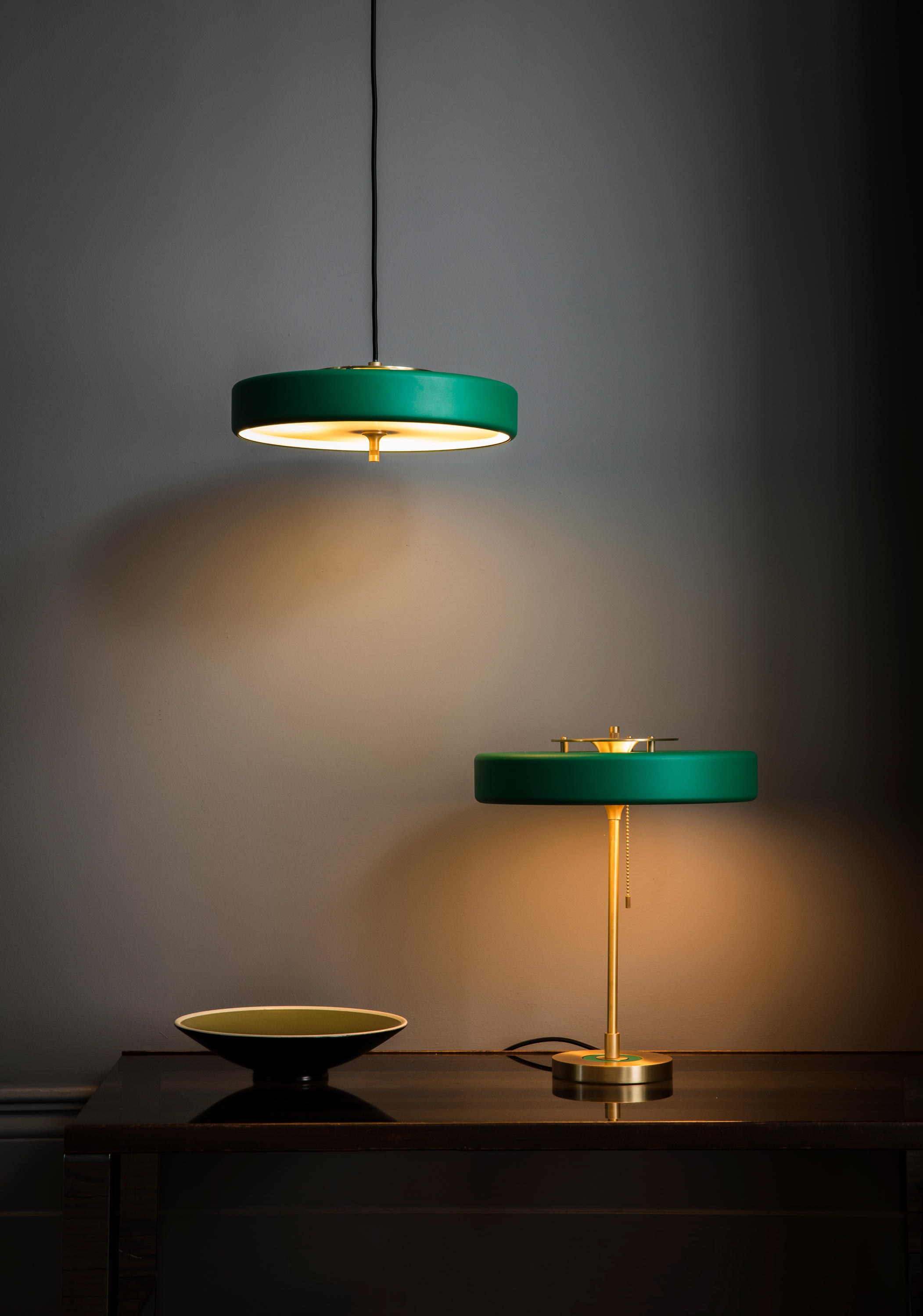 bert frank revolve table lamp