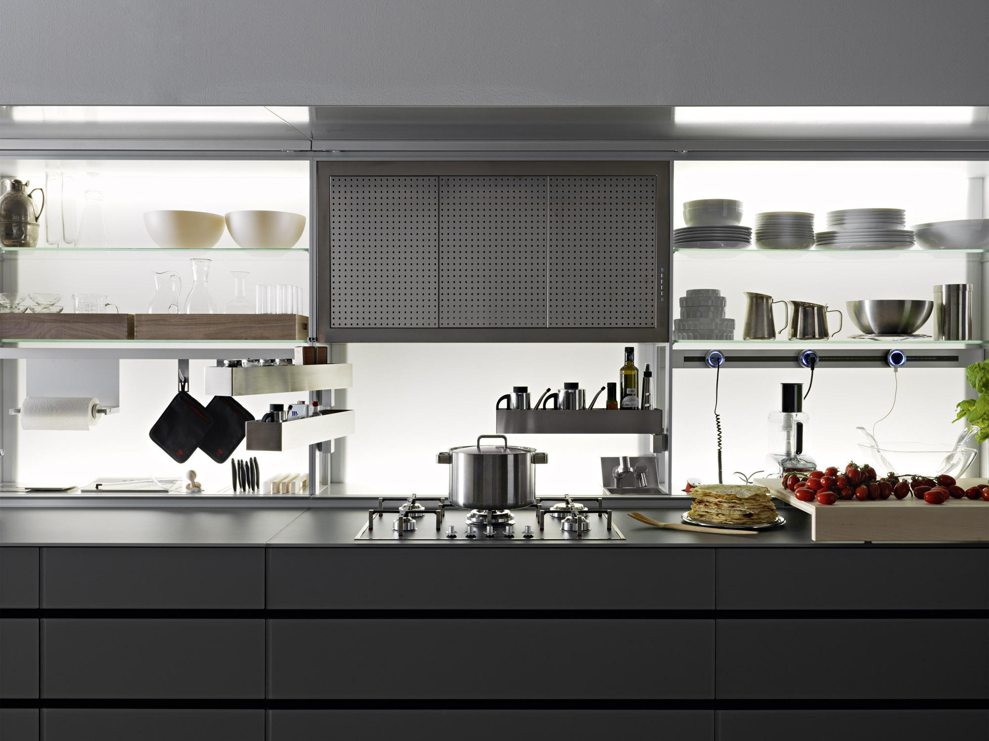 Valcucine вытяжка Cappa Air logica System