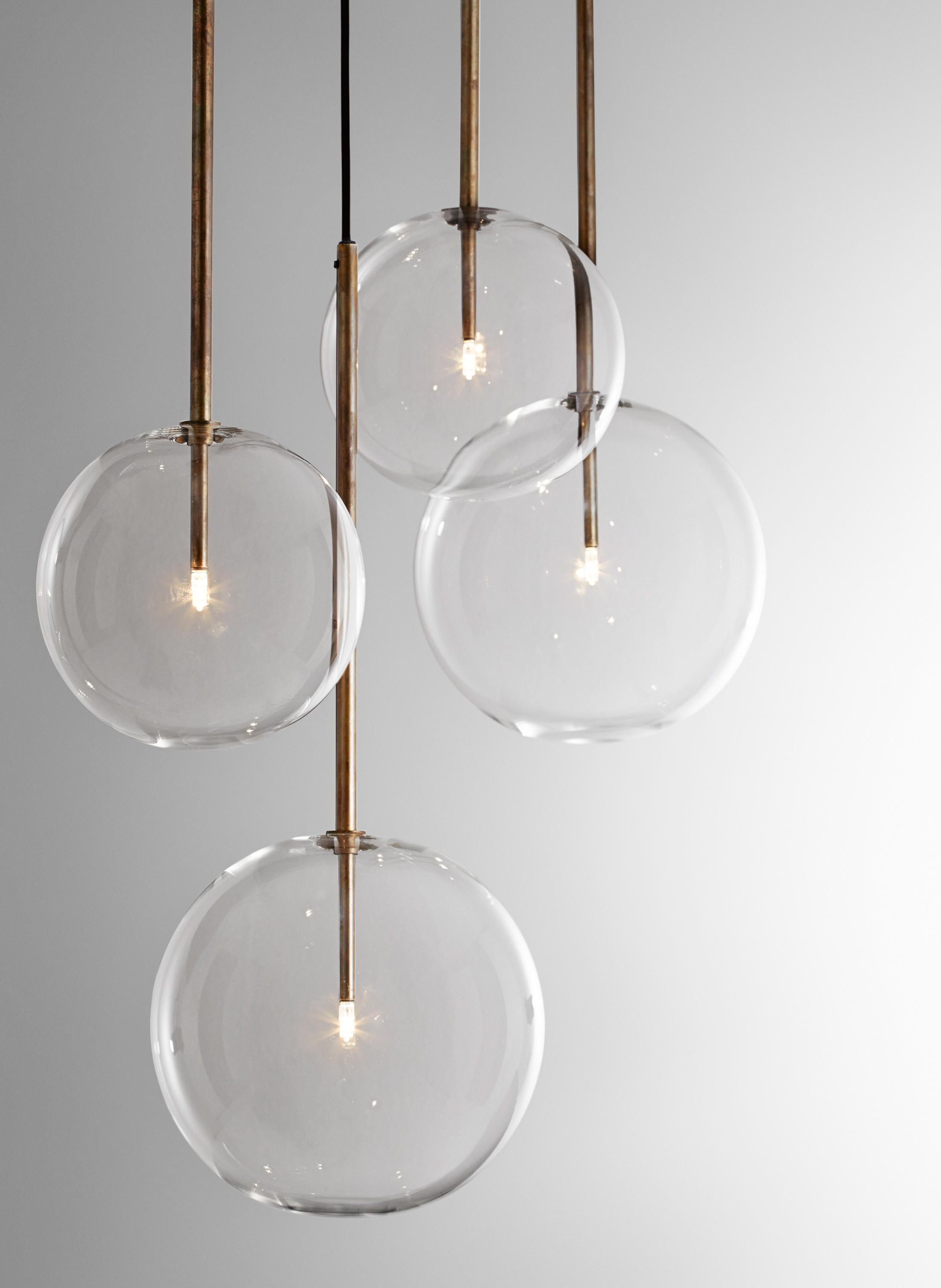 Lampada Bolle Verticale di Gallotti&Radice