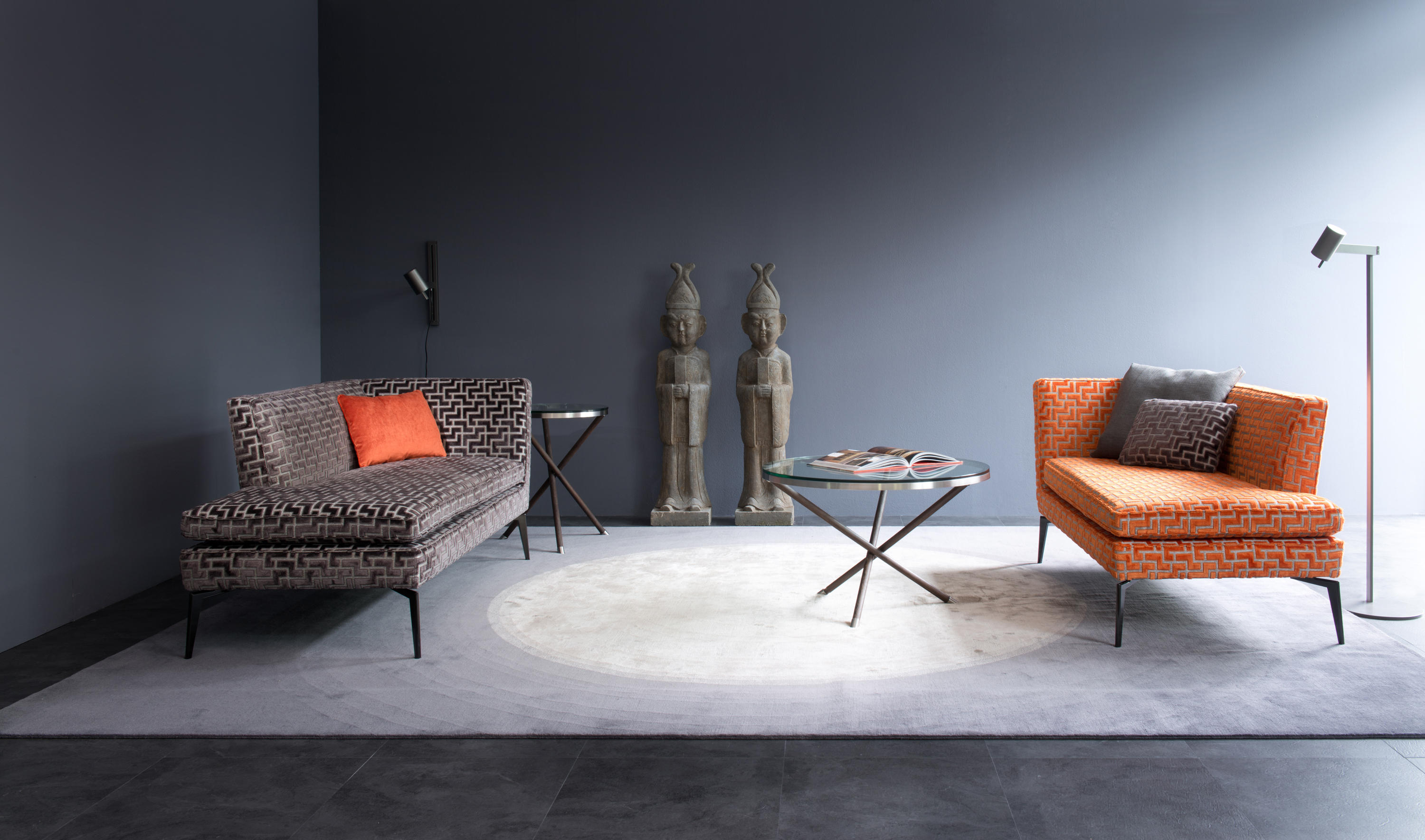 Marelli Design Sofa Beistelltisch Mini Metall pulverbeschichtet