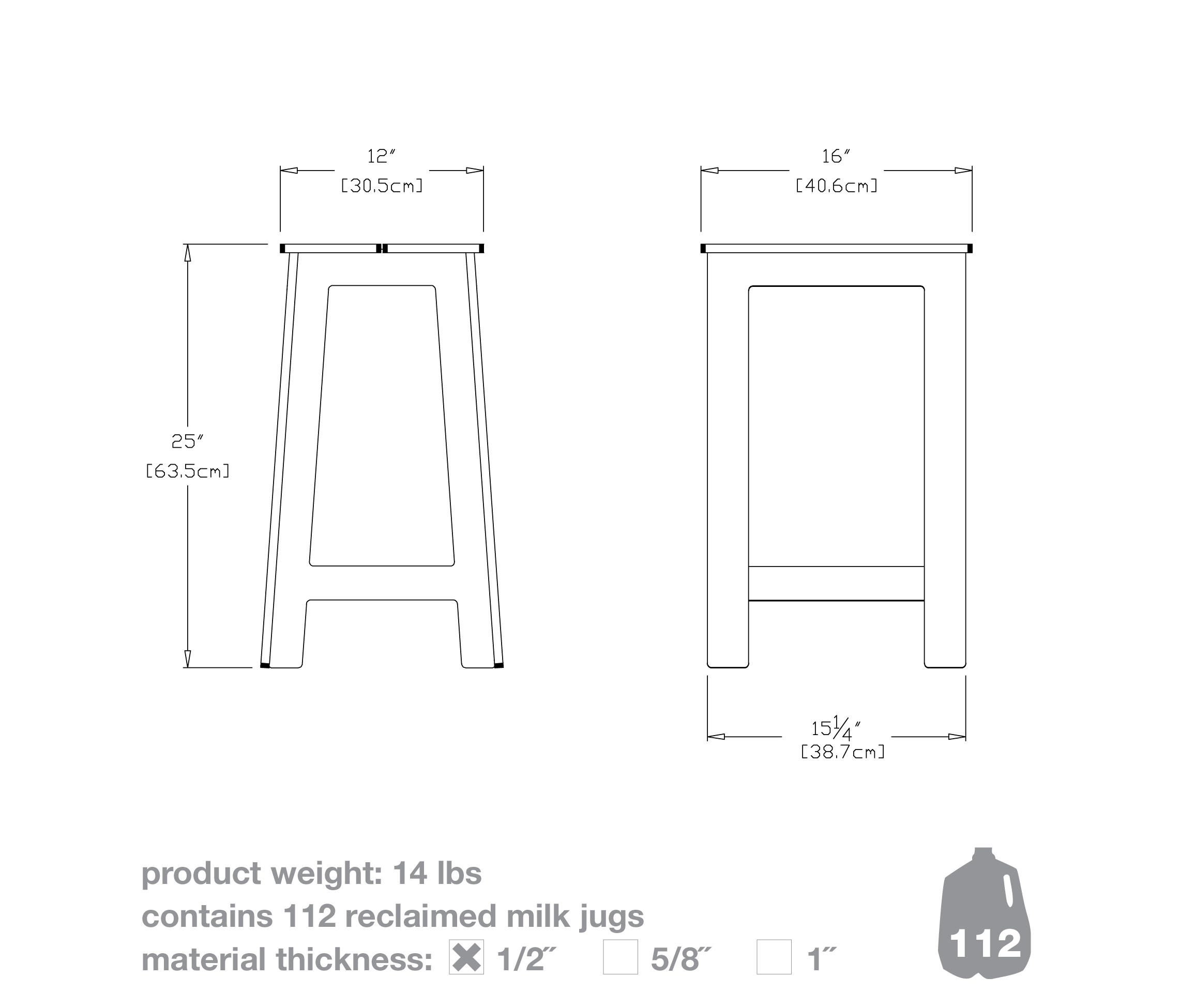 Beer Garden Norm Counter Stool | Architonic