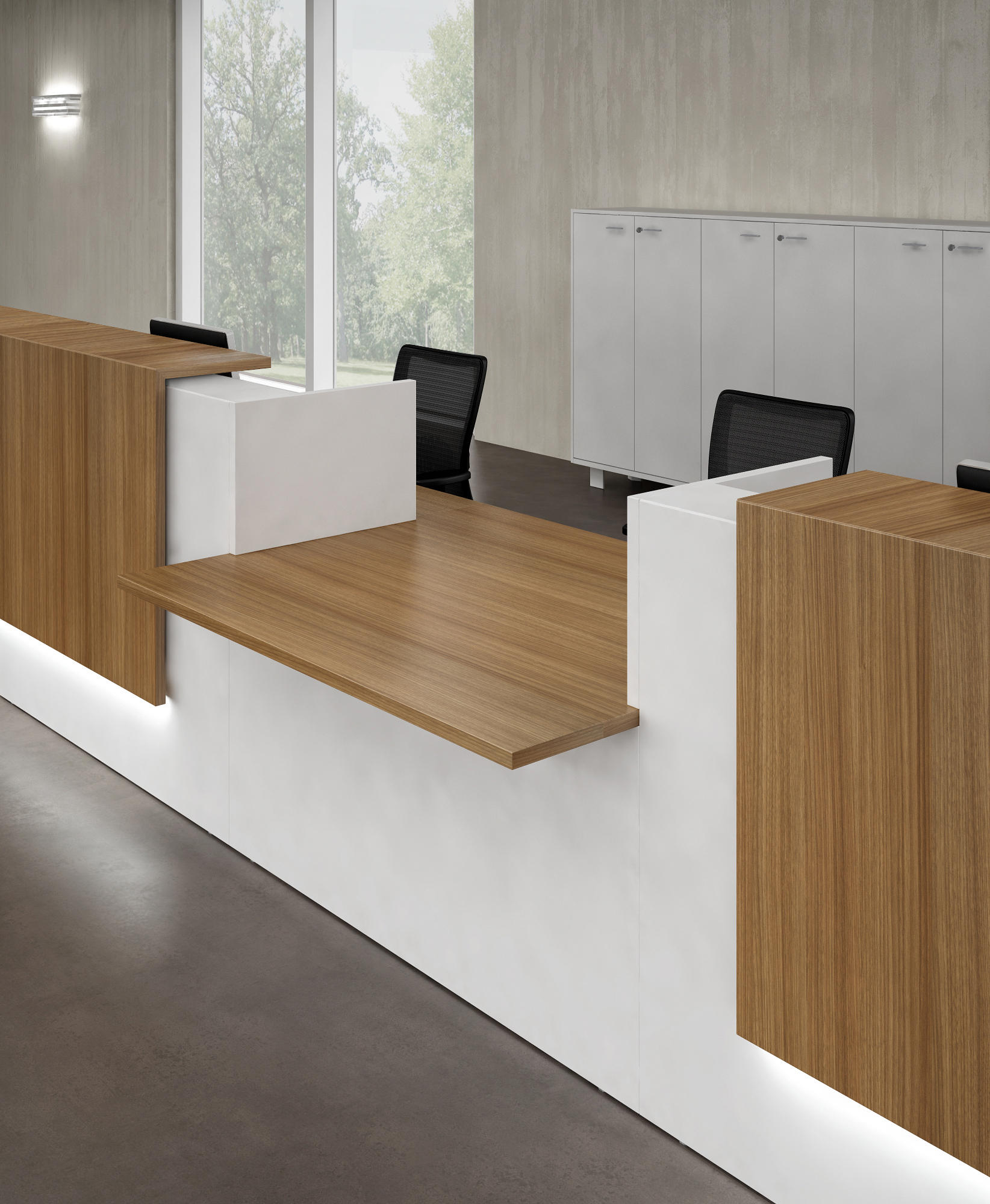 Z2 - Reception desks from Quadrifoglio Office Furniture | Architonic