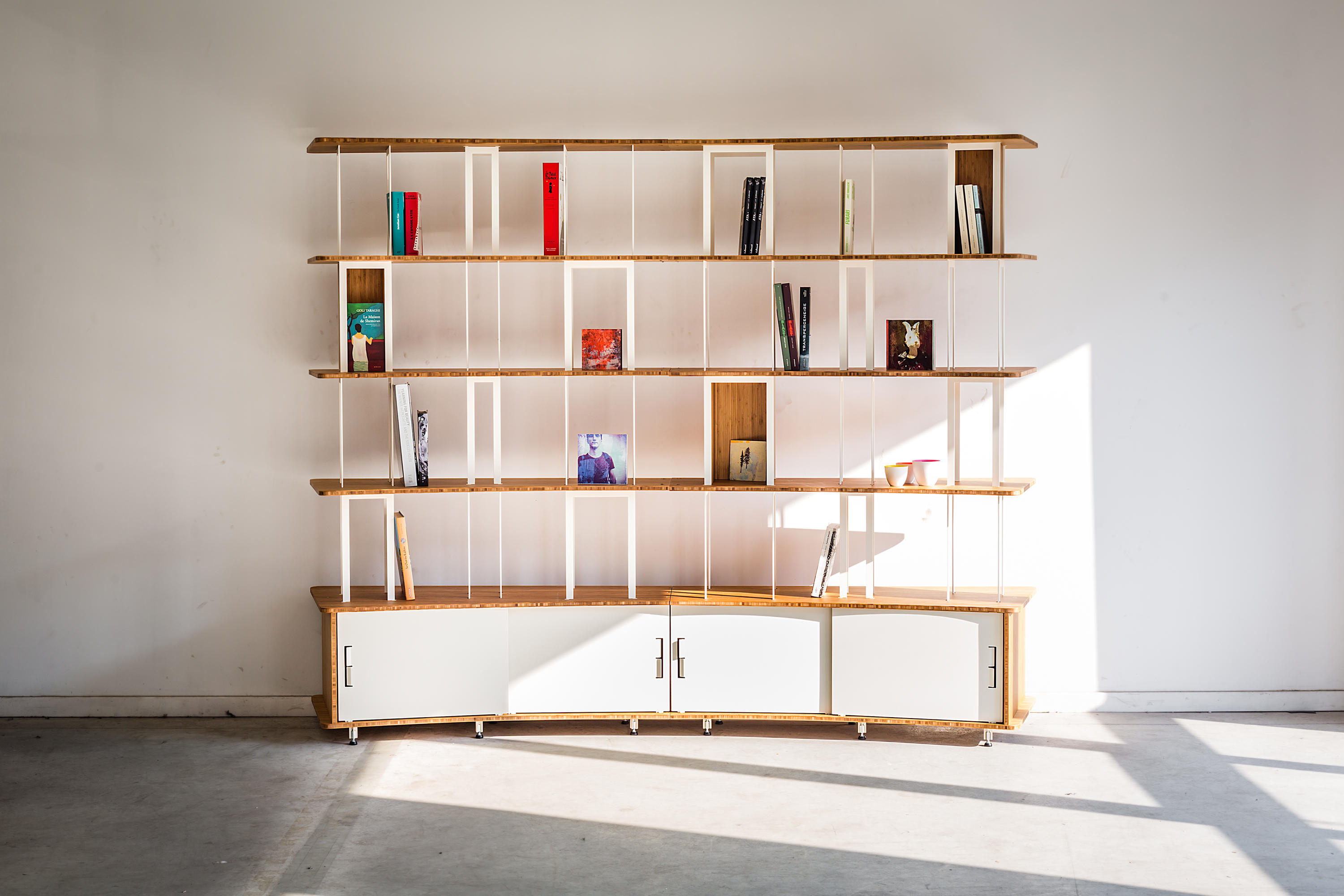 arch bookshelf sla