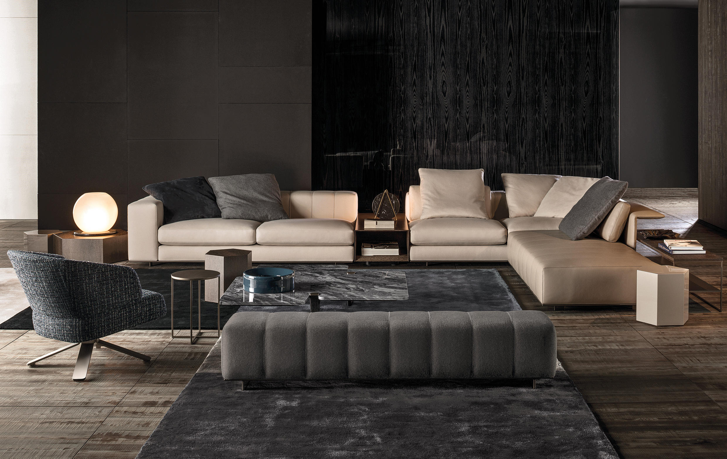 lighting modern living room SOFA FREEMAN Lounge Minotti Architonic DUVET    sofas from