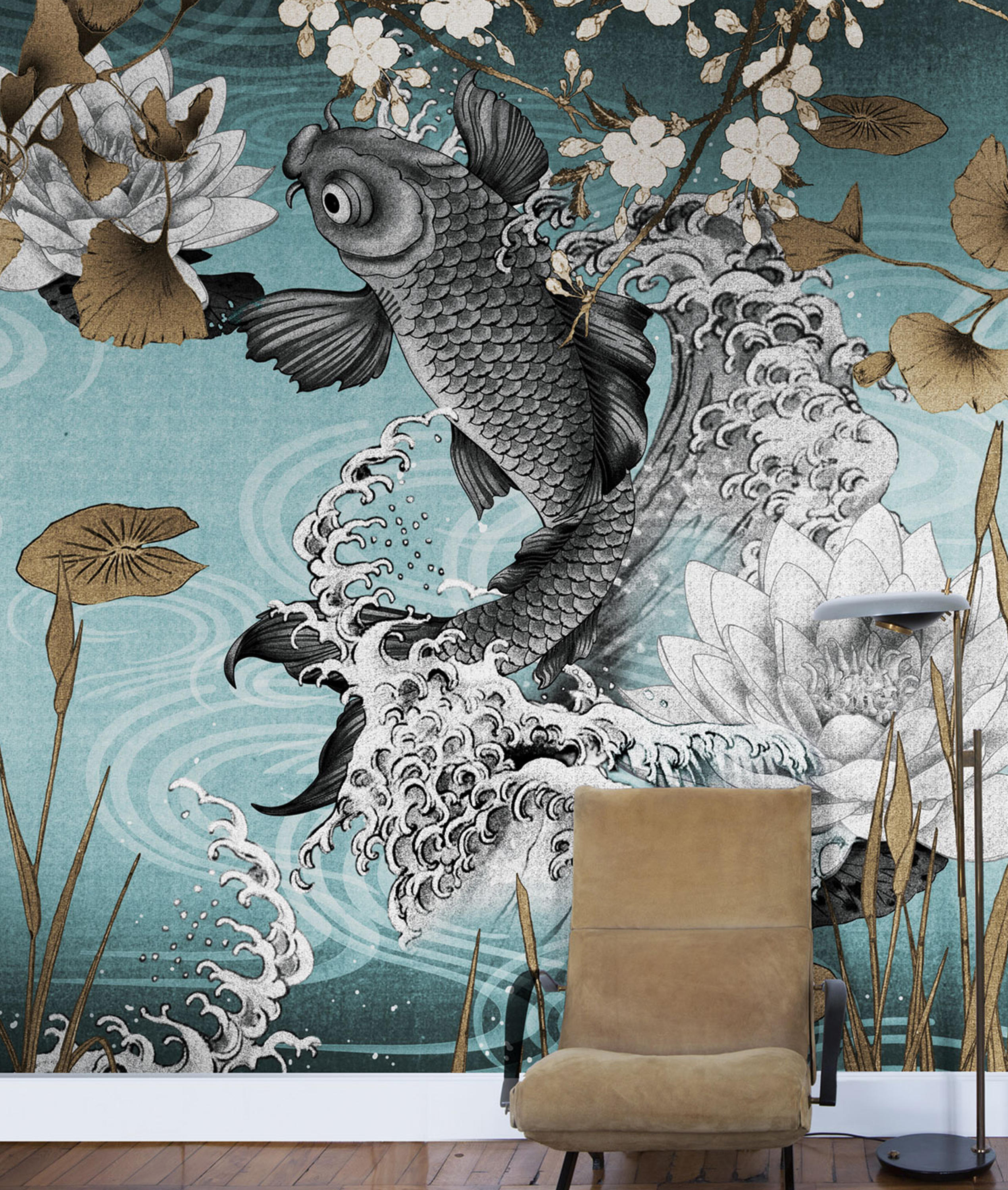 KOI Wall coverings / wallpapers from LONDONART Architonic