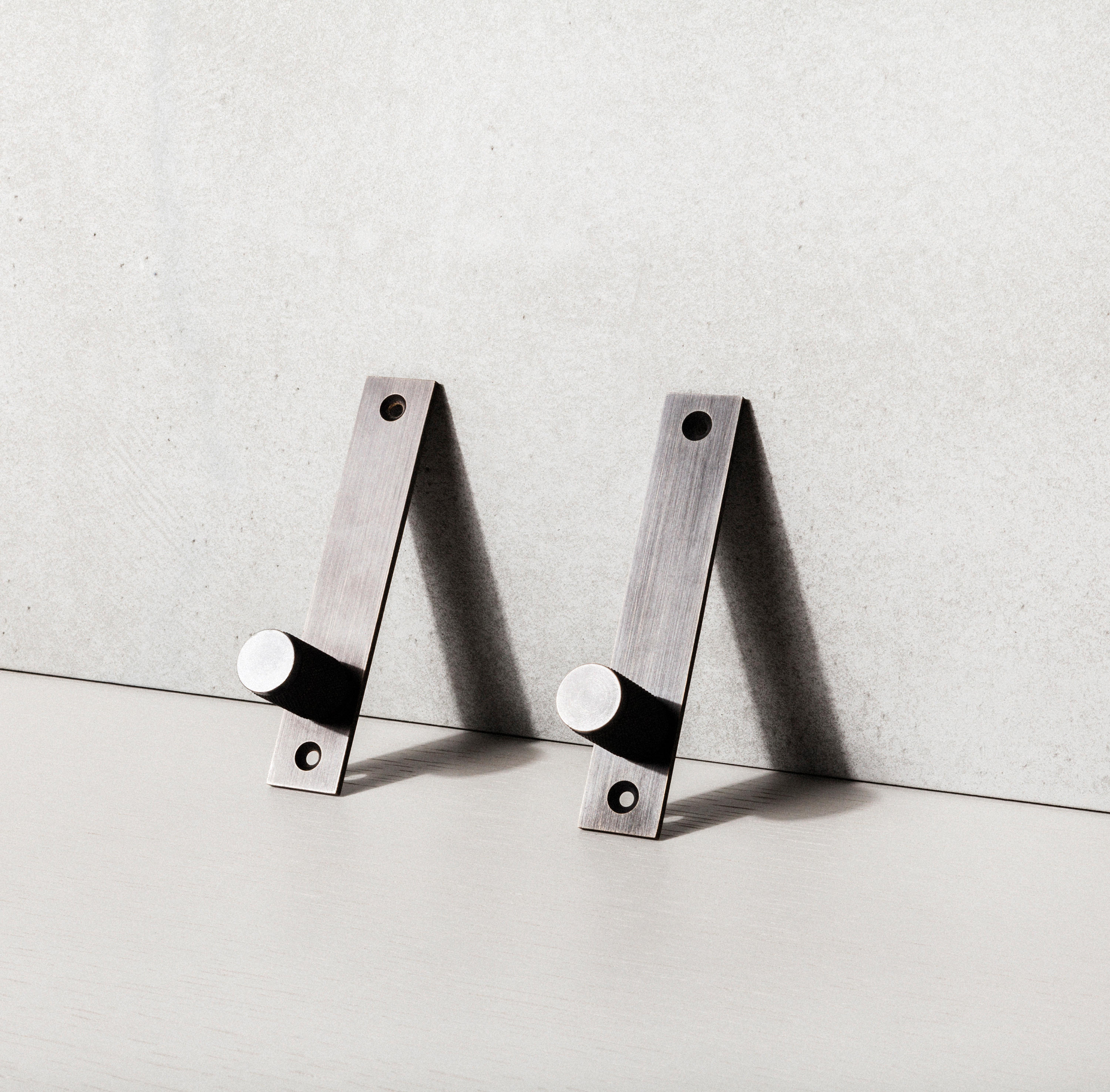 Furniturer Knob Plate Steel Architonic