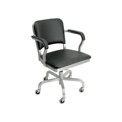 Navy® Upholstered swivel armchair