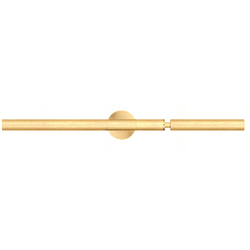 Modulo Nomos brushed brass | Curtain fittings | Blome