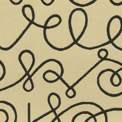 Names 003 Black On White | Upholstery fabrics | Maharam