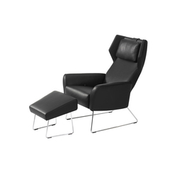 Select Easy chair with footstool