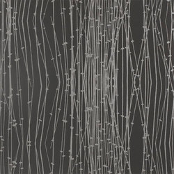 Reeds black/pewter wallpaper | Wall coverings / wallpapers | Clarissa Hulse
