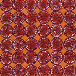 Appelsiini interior fabric | Drapery fabrics | Marimekko