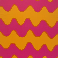 Lokki pink/orange interior fabric | Drapery fabrics | Marimekko