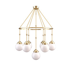 Brioni chandelier | Suspended lights | Woka
