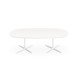 Eolo | Double base | Contract tables | Arper