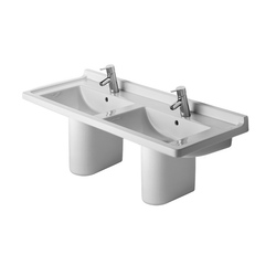 Starck 3 - Halbsäule | Waschtische | DURAVIT