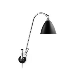 Bestlite BL6 Wall lamp | Black/Chrome | Wall lights | GUBI