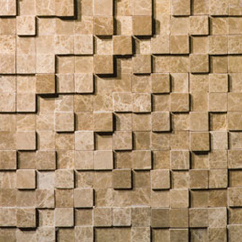 Cubic 30x30 | Natural stone mosaics | LimeStone Gallery