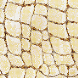 Python mosaic | Colour beige | Bisazza
