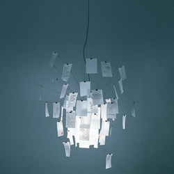 Zettel'z 6 | Suspended lights | Ingo Maurer